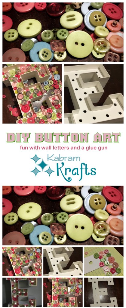 DIY Button Art