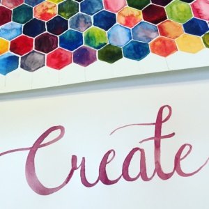 create watercolor